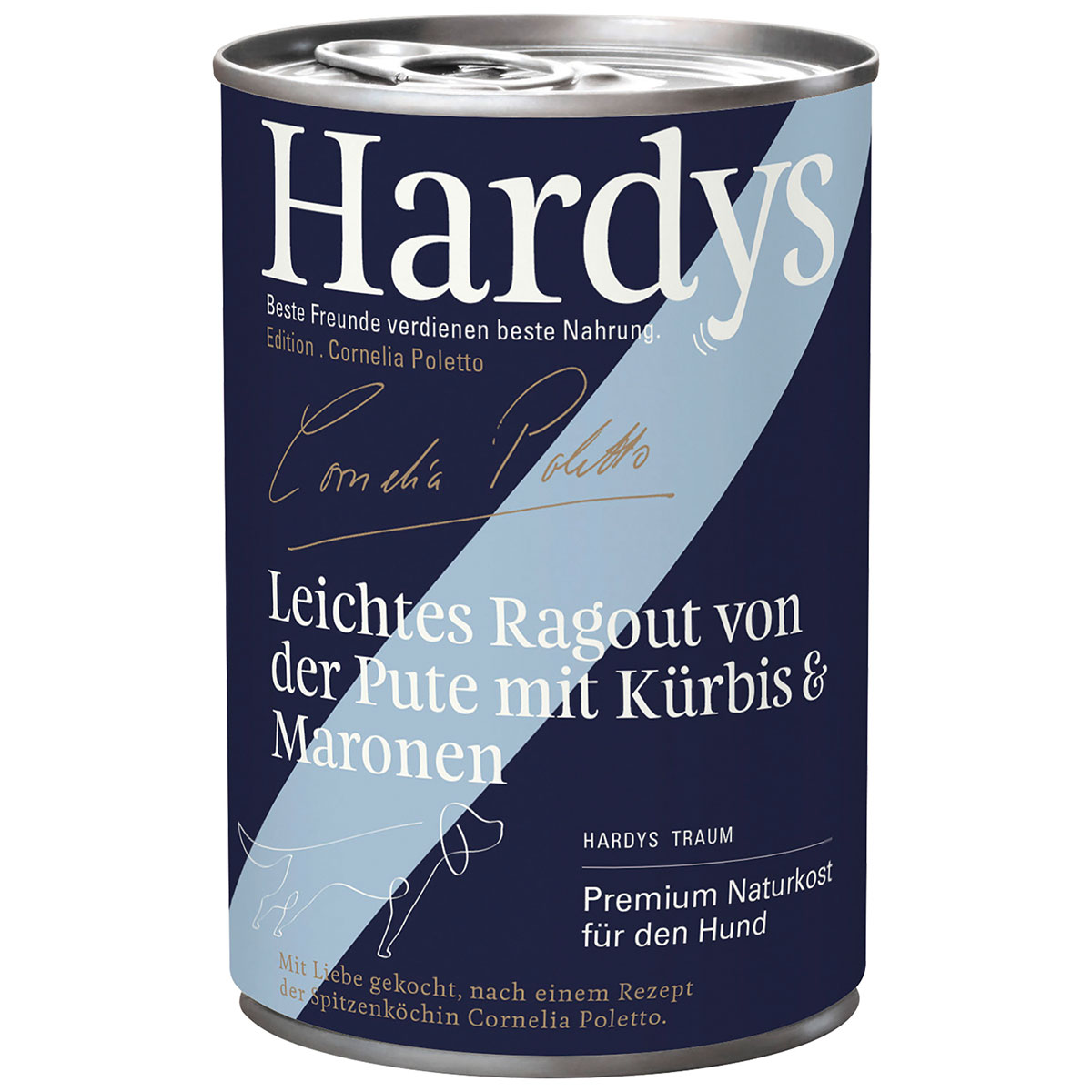 Hardys Ed. Cornelia Poletto Leichtes Ragout von der Pute mit Kürbis & Maronen 6x400g von Hardys