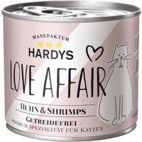 Hardys LOVE AFFAIR 6x200g Huhn und Shrimps Hardys LOVE AFFAIR 6x200g Huhn und Shrimps von Hardys