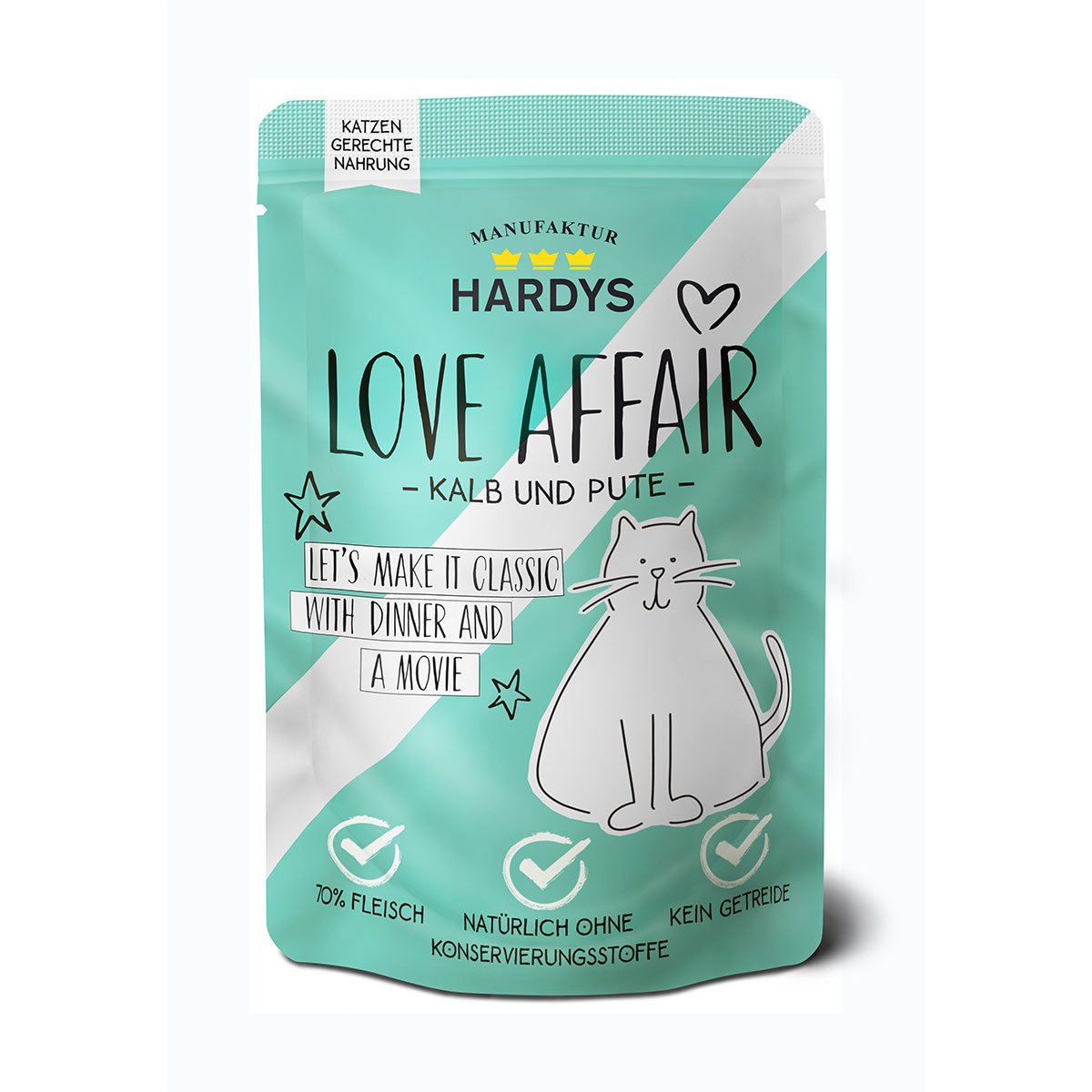 Hardys Love Affair Kalb & Pute 12x100g von Hardys