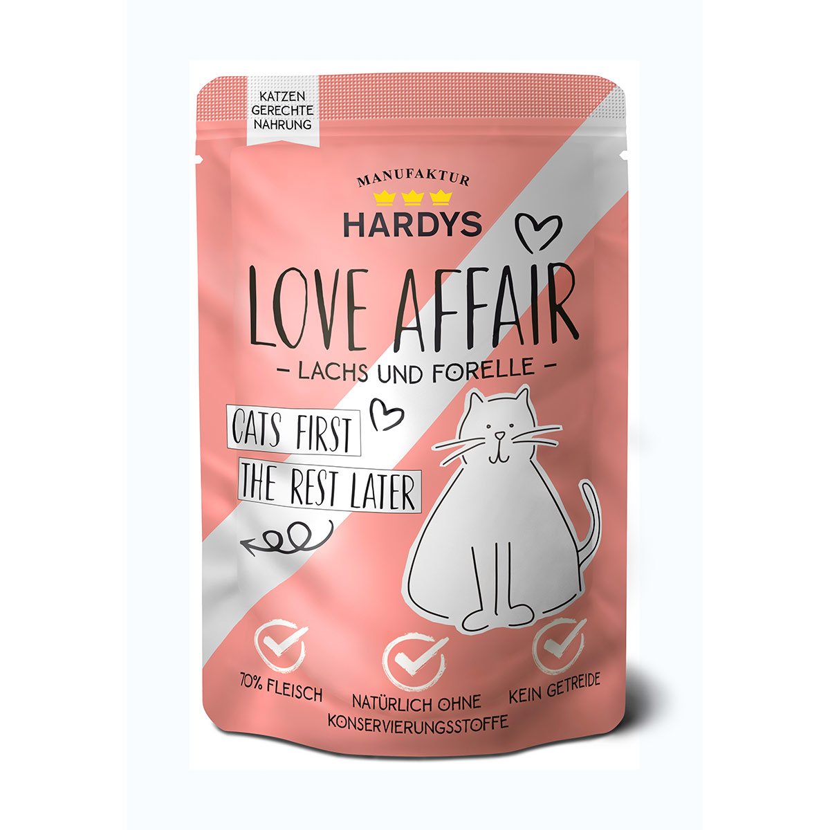 Hardys Love Affair Lachs & Forelle 12x100g von Hardys