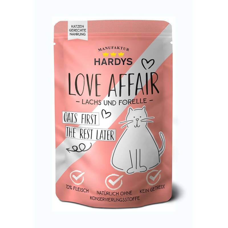 Hardys Love Affair Lachs & Forelle 24x100g von Hardys