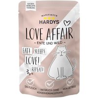 Hardys Love Affair Nassfutter Katze Wild und Ente 12x100 g von Hardys
