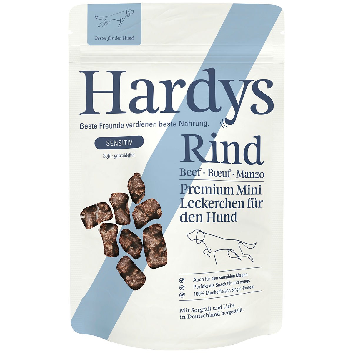 Hardys SENSITIV Minis soft Rind & Apfel 125g von Hardys