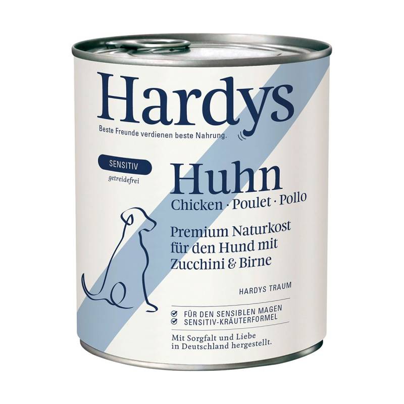 Hardys SENSITIV Huhn mit Zucchini & Birne 6x800g von Hardys