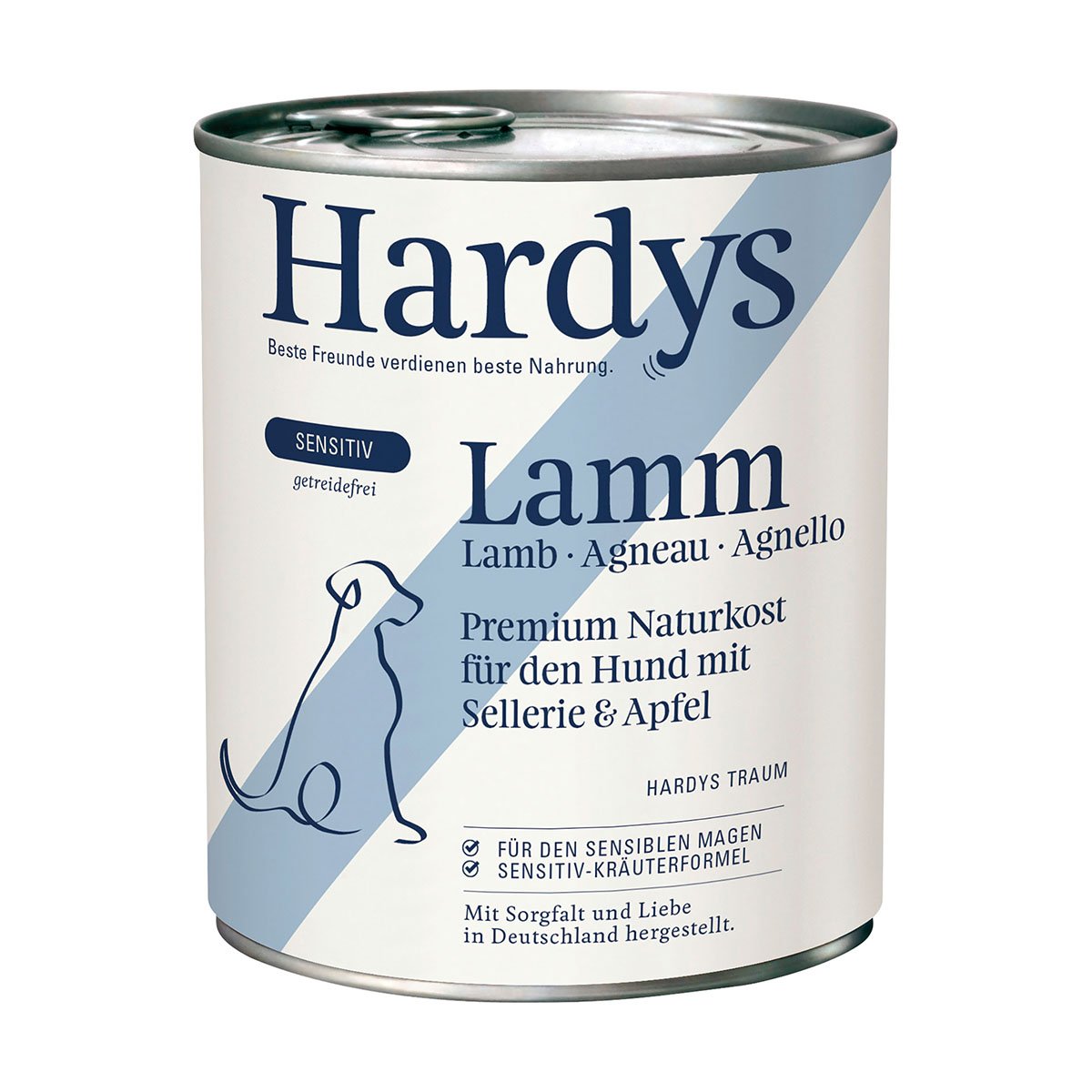 Hardys SENSITIV Lamm mit Sellerie & Apfel 12x800g von Hardys