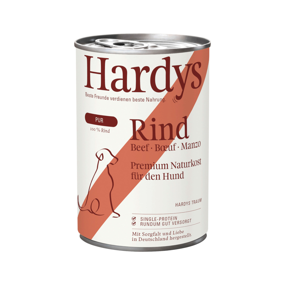 Sparpaket Hardys Pur 24 x 400 g - Rind Sparpaket Hardys Pur 24 x 400 g - Rind von Hardys