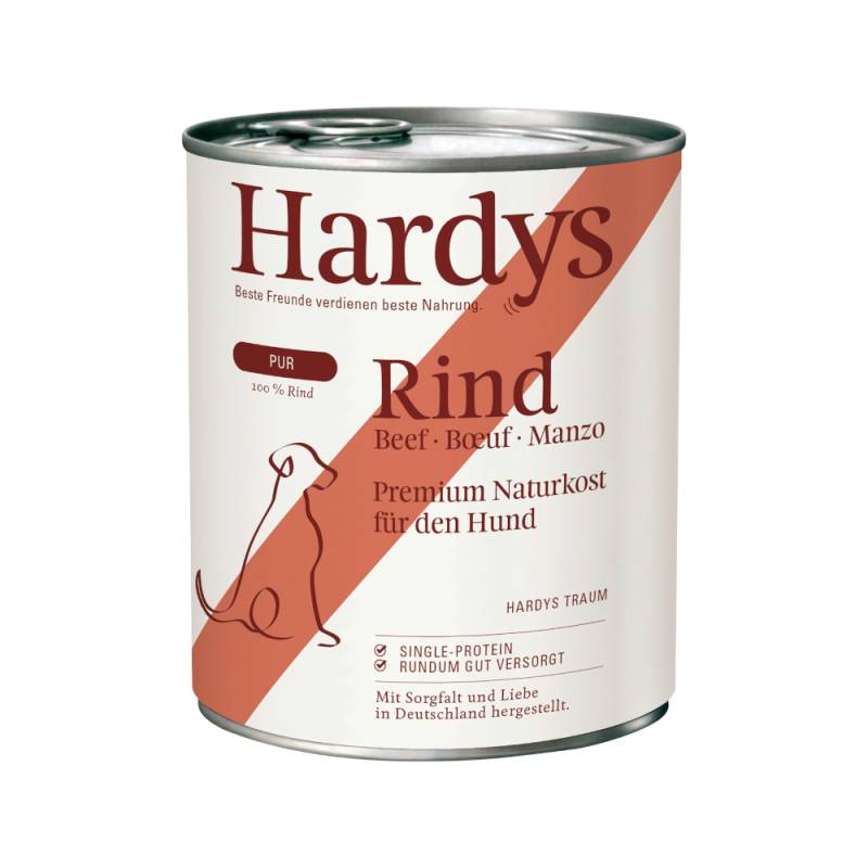 Sparpaket Hardys Pur 24 x 800 g - Rind von Hardys