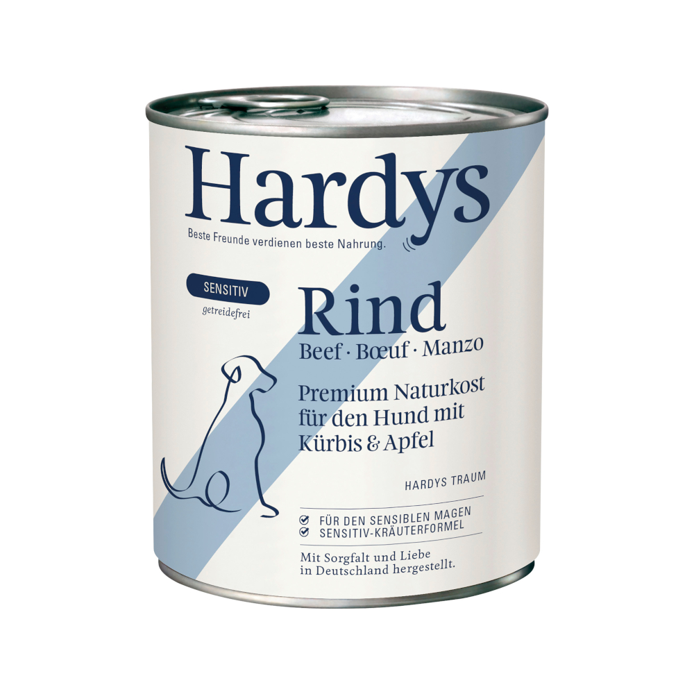Sparpaket Hardys Sensitive 24 x 800 g - Rind Sparpaket Hardys Sensitive 24 x 800 g - Rind von Hardys