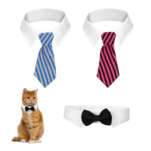 Verstellbar Hund Katze Smoking Kragen, Fliege für Hunde und Katzen, Haustiere Fliege Hochzeit Flieges, Formale Welpe Flieges Smoking-Kragen, Smoking Kragen-Fliege für Welpen Kätzchen Verstellbar Hund Katze Smoking Kragen, Fliege für Hunde und Katzen, Haustiere Fliege Hochzeit Flieges, Formale Welpe Flieges Smoking-Kragen, Smoking Kragen-Fliege für Welpen Kätzchen von Hariendny