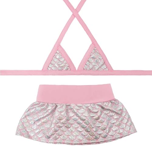 Harikaji Hunde-Bikini, Badekleid, Strandkleidung für Welpen, Kätzchen, Pink, Large Harikaji Hunde-Bikini, Badekleid, Strandkleidung für Welpen, Kätzchen, Pink, Large von Harikaji