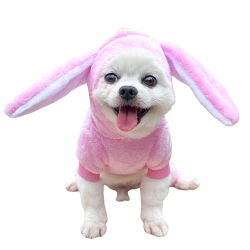 Harikaji Warmer Schlafanzug für kleine Hunde und Katzen, Kaninchen-Design, dehnbar, Größe XXS Harikaji Warmer Schlafanzug für kleine Hunde und Katzen, Kaninchen-Design, dehnbar, Größe XXS von Harikaji