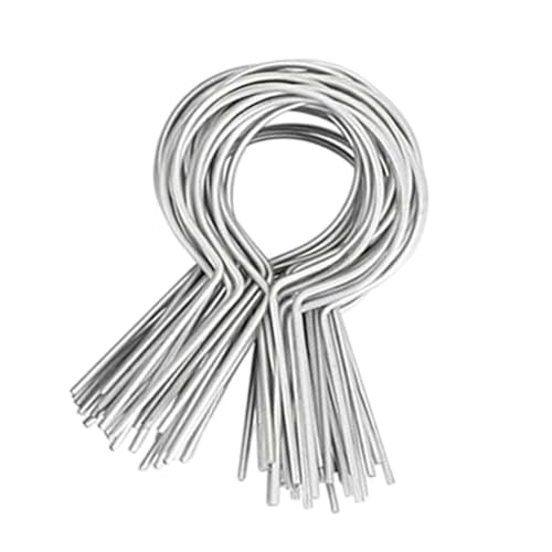 Harilla 100 Stück Draht Zaunclips Zaundraht Bindungen tragbarer robuster, vielseitiger Zaunklamm, Runden Harilla 100 Stück Draht Zaunclips Zaundraht Bindungen tragbarer robuster, vielseitiger Zaunklamm, Runden von Harilla