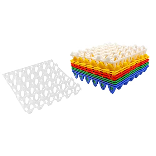 Harilla 20x Eierablagen, Eierschalen, Versandkarton, Geflügel, Flacher Transport, Lagerung von 30 Eiern, Hühnerei-Tablett für Vogel-Truthahn-Inkubator Harilla 20x Eierablagen, Eierschalen, Versandkarton, Geflügel, Flacher Transport, Lagerung von 30 Eiern, Hühnerei-Tablett für Vogel-Truthahn-Inkubator von Harilla