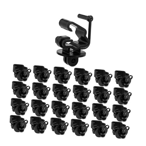 Harilla 25 x T-Pfostenstift-Verriegelungsisolatoren, schwarz, austauschbar, Zaunzubehör, elektrische Zaunisolatoren für Harilla 25 x T-Pfostenstift-Verriegelungsisolatoren, schwarz, austauschbar, Zaunzubehör, elektrische Zaunisolatoren für von Harilla