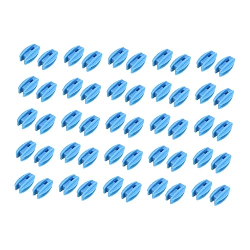 Harilla 50x Elektrische Zaun Isolator Fechten Zubehör Mehrzweck Einfache Installation Alarm System Teile Post Enden Termine Fitting, Blau Harilla 50x Elektrische Zaun Isolator Fechten Zubehör Mehrzweck Einfache Installation Alarm System Teile Post Enden Termine Fitting, Blau von Harilla