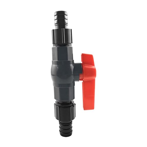 Harilla Aquarium Luftpumpe Steuerventil Luftstrom Mehrzweck Auslaufsicher Schlauchanschluss Wasserdurchflussregelventil, 16 Mm bis 16 Mm von Harilla