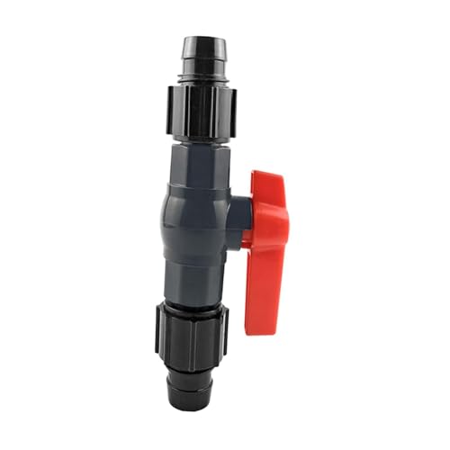 Harilla Aquarium Luftpumpe Steuerventil Luftstrom Mehrzweck Auslaufsicher Schlauchanschluss Wasserdurchflussregelventil, 20 Mm bis 20 Mm von Harilla