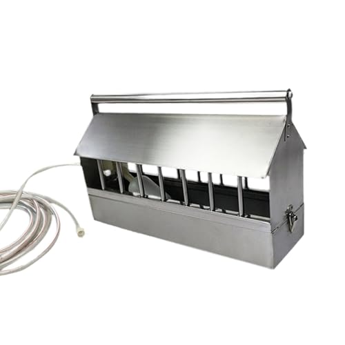 Harilla Automatische Geflügeltränke, Geflügelbrunnen, vielseitig einsetzbar, mit Schlauch, automatischer Wasserspender, Vogelbedarf für Wachteln, Fasanen, 40cm Harilla Automatische Geflügeltränke, Geflügelbrunnen, vielseitig einsetzbar, mit Schlauch, automatischer Wasserspender, Vogelbedarf für Wachteln, Fasanen, 40cm von Harilla