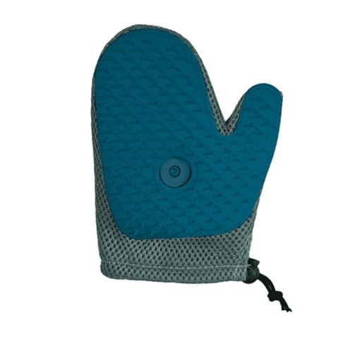 Harilla Fellpflegehandschuh für Haustiere mit Spray, Entwirrungsbürste, sanfte Hundewäsche, Haarentfernungswerkzeug, Entferner für, Blau von Harilla