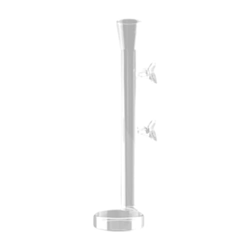 Harilla Fütterungsrohr für Aquarien, Garnelen Futterspender, Leicht, Transparent, Vielseitig Einsetzbar, für Spinnen, Krabben, Eidechsen, Heimgebrauch, 20 cm von Harilla