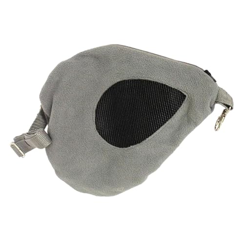 Harilla Hamster Reisetasche, Tragbare Ausgangstasche, Bequeme, Kratzfeste Handtasche, Schultertasche für Outdoor Camping, Streifenhörnchen, Grau Harilla Hamster Reisetasche, Tragbare Ausgangstasche, Bequeme, Kratzfeste Handtasche, Schultertasche für Outdoor Camping, Streifenhörnchen, Grau von Harilla
