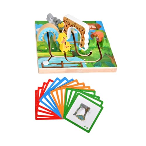 Harilla Holzpuzzlespielzeug, Labyrinth-Knobelspiel, Montessori-Spielzeug, Sortier-Schiebe-Labyrinth, Lernspielzeug für Kinder, Geburtstagsgeschenk Harilla Holzpuzzlespielzeug, Labyrinth-Knobelspiel, Montessori-Spielzeug, Sortier-Schiebe-Labyrinth, Lernspielzeug für Kinder, Geburtstagsgeschenk von Harilla