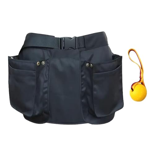 Harilla Hundetrainer-Schürze, Hundetrainer-Leckerli-Tasche, freihändige, wasserdichte Nylon-Hüftschürze für Tierführer, Werkzeuggürtel für Gartenarbeiten Harilla Hundetrainer-Schürze, Hundetrainer-Leckerli-Tasche, freihändige, wasserdichte Nylon-Hüftschürze für Tierführer, Werkzeuggürtel für Gartenarbeiten von Harilla
