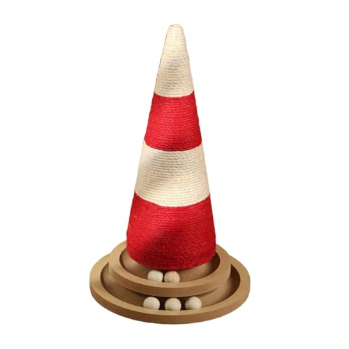 Harilla Katzenkratzbaum, Kätzchenkratzbaum, Kegelschleifkralle für Kätzchen und Erwachsene Katzen, vertikale Katzenkratzbaum-Kletterstange Harilla Katzenkratzbaum, Kätzchenkratzbaum, Kegelschleifkralle für Kätzchen und Erwachsene Katzen, vertikale Katzenkratzbaum-Kletterstange von Harilla