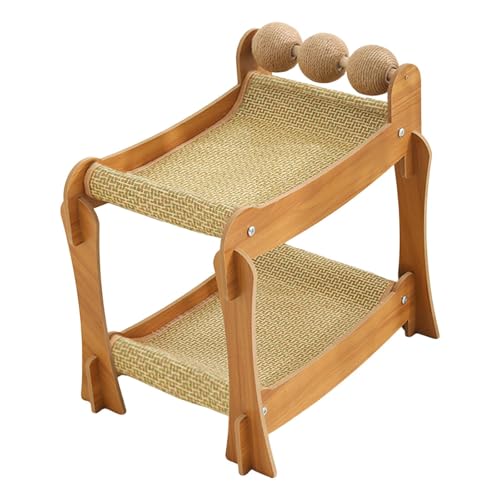 Harilla Katzenkratzbett, Schlafbett, doppellagig, verhindert Möbelschäden, stabiles Schleifklauenspielzeug, langlebiges Kratzbrett, Style B Harilla Katzenkratzbett, Schlafbett, doppellagig, verhindert Möbelschäden, stabiles Schleifklauenspielzeug, langlebiges Kratzbrett, Style B von Harilla