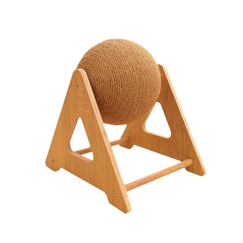 Harilla Katzenkratzspielzeug, Kratzball mit Ständer, bequemes, vielseitiges Kletterspielzeug, schützt Möbel für Hauskatzen, Terrasse, Zuhause, Groß Harilla Katzenkratzspielzeug, Kratzball mit Ständer, bequemes, vielseitiges Kletterspielzeug, schützt Möbel für Hauskatzen, Terrasse, Zuhause, Groß von Harilla