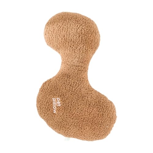 Harilla Kissen für Katzen, Trainingsspielzeug, Kuscheltier in einzigartiger Form für Indoor-Hunde, Katzen und Haustiere, maschinenwaschbares Nackenkissen, Braun Harilla Kissen für Katzen, Trainingsspielzeug, Kuscheltier in einzigartiger Form für Indoor-Hunde, Katzen und Haustiere, maschinenwaschbares Nackenkissen, Braun von Harilla