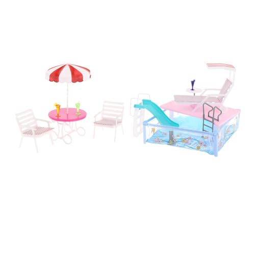 Harilla Puppenpool-Spielset, lustige Kindergeschenke, Foto-Requisite, Schwimmbad-Set, Puppenpool-Zubehör für 30 cm große Puppen ab 3 Jahren, Jungen Harilla Puppenpool-Spielset, lustige Kindergeschenke, Foto-Requisite, Schwimmbad-Set, Puppenpool-Zubehör für 30 cm große Puppen ab 3 Jahren, Jungen von Harilla