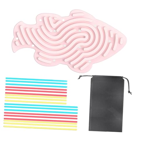 Harilla Sensorische Fidget Pads Spielzeug Fidget Board Form Fidget Pads Beruhigendes Entspannungsspielzeug Sensorisches Board zum Fernsehen Auto Büro, Rosa Harilla Sensorische Fidget Pads Spielzeug Fidget Board Form Fidget Pads Beruhigendes Entspannungsspielzeug Sensorisches Board zum Fernsehen Auto Büro, Rosa von Harilla
