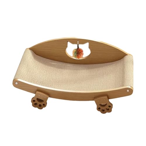 Harilla Sisal-Katzenkratzbett, Kratzstuhl, Neuheit, schützt Teppiche und Sofas, Kratzliege, Kratzbaum zum Ausruhen und Spielen, Keine Unordnung, 60x32x24cm Harilla Sisal-Katzenkratzbett, Kratzstuhl, Neuheit, schützt Teppiche und Sofas, Kratzliege, Kratzbaum zum Ausruhen und Spielen, Keine Unordnung, 60x32x24cm von Harilla