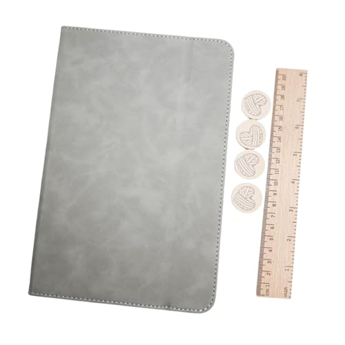 Harilla Strickmusterhalter Chart Keeper Häkchen Musterhalter Arts Chart Keeper Accessoires Faltbar für Kunstkreuzstichen, Grau von Harilla