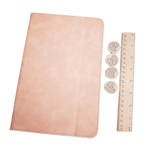 Harilla Strickmusterhalter Chart Keeper Häkchen Musterhalter Arts Chart Keeper Accessoires Faltbar für Kunstkreuzstichen, Rosa von Harilla