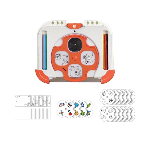 Harilla Zeichenprojektor für Kinder, Projektionszeichenbrett, Graffiti-Smart-Projektor, Nachzeichnen und Zeichnen, Projektor, Spielzeug, Geschenk für Kinder, Orange Harilla Zeichenprojektor für Kinder, Projektionszeichenbrett, Graffiti-Smart-Projektor, Nachzeichnen und Zeichnen, Projektor, Spielzeug, Geschenk für Kinder, Orange von Harilla