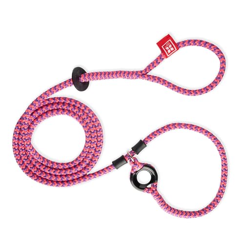Harness Lead Hundegeschirr und Leine, Anti-Zieh-Hundegeschirr, einteiliges gepolstertes Seil, verhindert sicher das Entweichen und Ziehen, der Neue Einsatz ist herausnehmbar (Größe S/M, Rosa/Lila) von Harness Lead