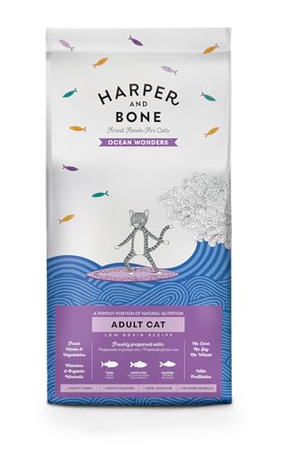 Harper & Bone Adult Cat - Ocean Wonders - Thunfisch, Fisch und Lachs (2 kg) von Harper & Bone
