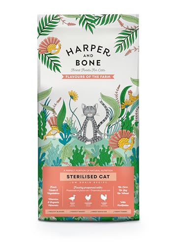 Sterilised Cat – Flavours of the farm – Ente, Huhn und Truthahn (2 kg) von Harper & Bone