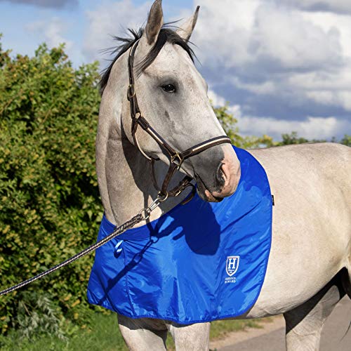 Harrison Howard Anti-Rub Bib Horse Shoulder Guard Chest Saver Wither Protector - Champion Blue von Harrison Howard