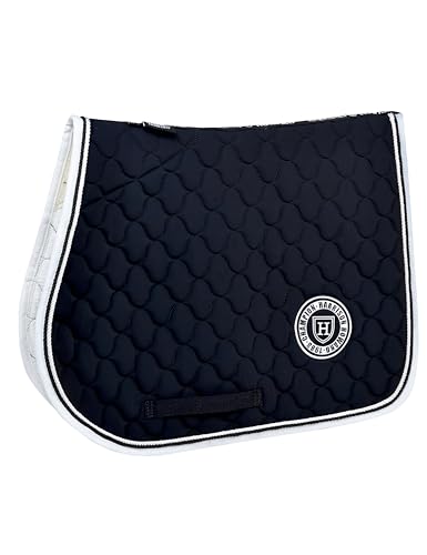 Harrison Howard Equestrian Allzweck-Schabracke Hochleistungs Englische Schabracke mit überlegener Stoßdämpfung Schwarz Harrison Howard Equestrian Allzweck-Schabracke Hochleistungs Englische Schabracke mit überlegener Stoßdämpfung Schwarz von Harrison Howard