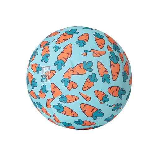 Harrison Howard Howdy Bally Pferdespielball-Abdeckung, Mega-Ball-Abdeckung für Pferde, exklusive lustige Muster, schützender Karottendruck, 76,2 cm Harrison Howard Howdy Bally Pferdespielball-Abdeckung, Mega-Ball-Abdeckung für Pferde, exklusive lustige Muster, schützender Karottendruck, 76,2 cm von Harrison Howard