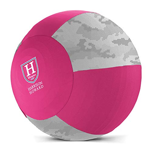 Harrison Howard Howdy Bally Pink Camo Print Mega Ball Cover für Pferde 63,5 cm von Harrison Howard