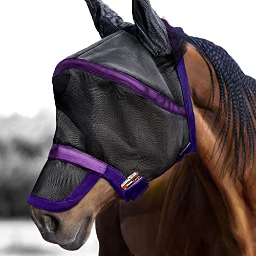 Harrison Howard Maskology Supreme Pferde Fliegenmaske Amethyst (L) von Harrison Howard