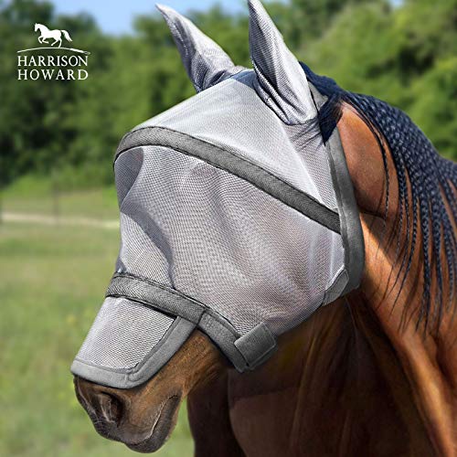 Harrison Howard Maskology Supreme Pferde Fliegenmaske Warmblut/Kaltblut von Harrison Howard