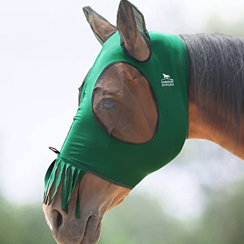 Harrison Howard Superior Comfort Breathable Fly Masks Soft on Skin with Tassels Natural Nose Swatter Harrison Howard Superior Comfort Breathable Fly Masks Soft on Skin with Tassels Natural Nose Swatter von Harrison Howard