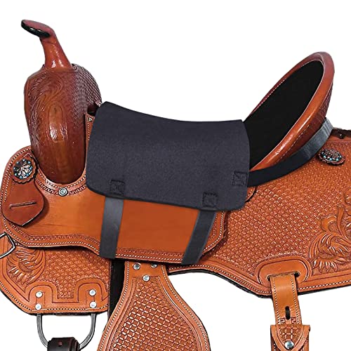 Harrison Howard Westernsattel, rutschfest, natürlicher Griff, Pferde-Sattelsitzbezug, Reiten mit 2 elastischen Beinbändern, Größe S Harrison Howard Westernsattel, rutschfest, natürlicher Griff, Pferde-Sattelsitzbezug, Reiten mit 2 elastischen Beinbändern, Größe S von Harrison Howard