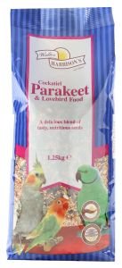 Harrison's Vogel Futter Kerne Nymphensittich Sittich Lovebird Futter 20kg Pack von Harrison's