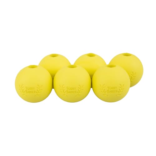 Harry Barker Gummiball-Set, 6,3 cm, Gelb, 6 Stück Harry Barker Gummiball-Set, 6,3 cm, Gelb, 6 Stück von Harry Barker